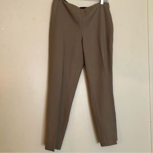 Ralph Lauren Black Label Pants Slacks Womens 10 Wool Blend Khaki Brown Beige